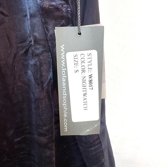 Lola & Sophie Nightwatch Velvet Tank & Blazer Set Size S NWT - Picture 6 of 10